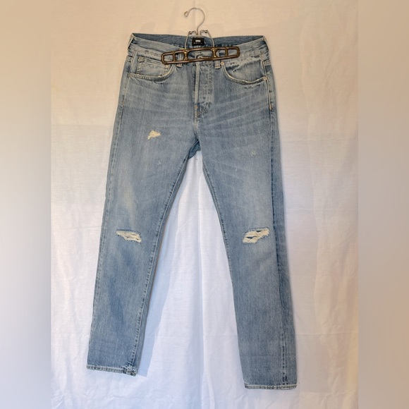 Edwin Japanese jeans. ED 80 slim tapered. 31x32 EUC